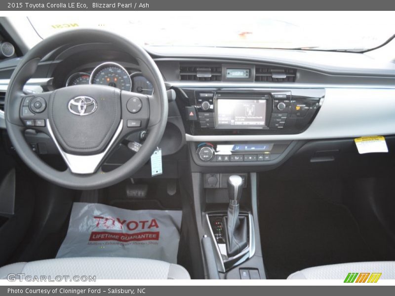 Blizzard Pearl / Ash 2015 Toyota Corolla LE Eco