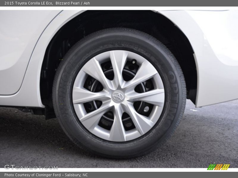 Blizzard Pearl / Ash 2015 Toyota Corolla LE Eco