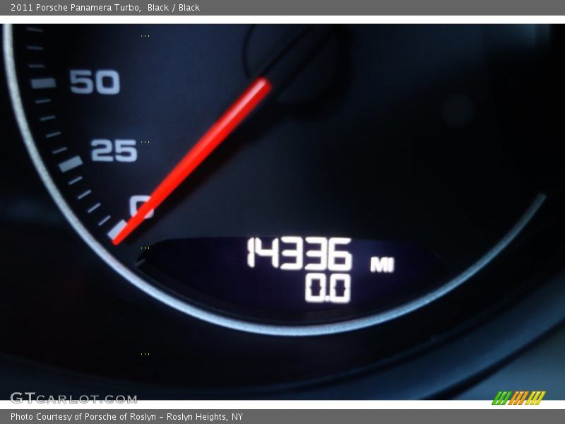 Black / Black 2011 Porsche Panamera Turbo