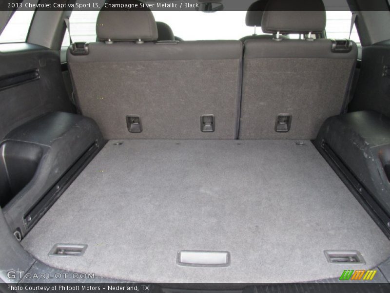 Champagne Silver Metallic / Black 2013 Chevrolet Captiva Sport LS
