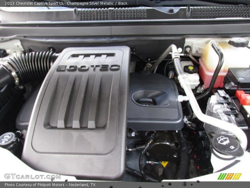 Champagne Silver Metallic / Black 2013 Chevrolet Captiva Sport LS