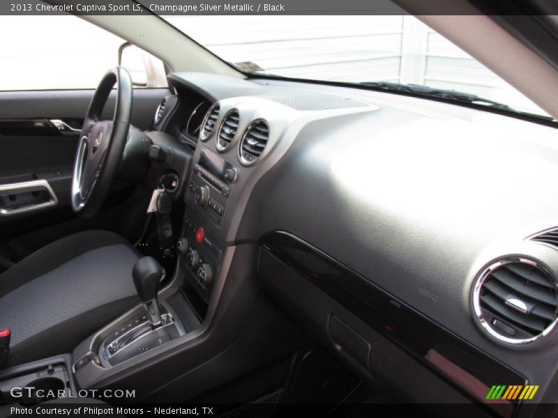 Champagne Silver Metallic / Black 2013 Chevrolet Captiva Sport LS