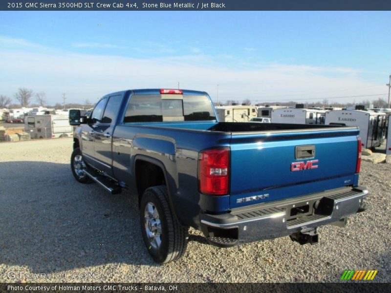  2015 Sierra 3500HD SLT Crew Cab 4x4 Stone Blue Metallic