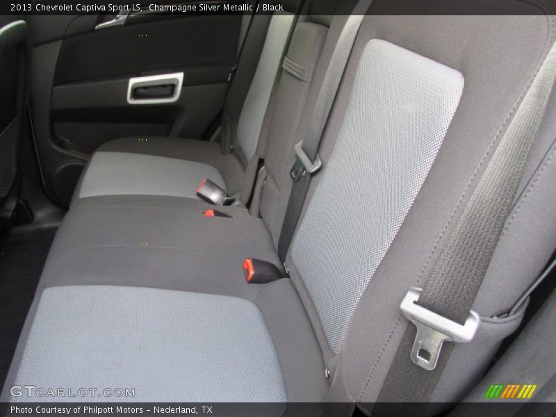 Champagne Silver Metallic / Black 2013 Chevrolet Captiva Sport LS