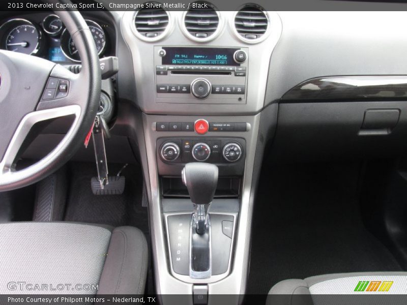 Champagne Silver Metallic / Black 2013 Chevrolet Captiva Sport LS