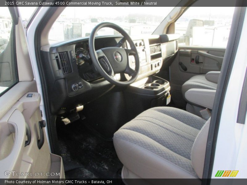  2015 Savana Cutaway 4500 Commercial Moving Truck Neutral Interior