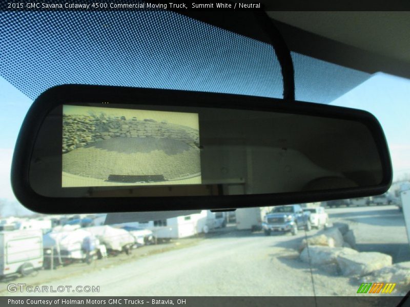 Summit White / Neutral 2015 GMC Savana Cutaway 4500 Commercial Moving Truck