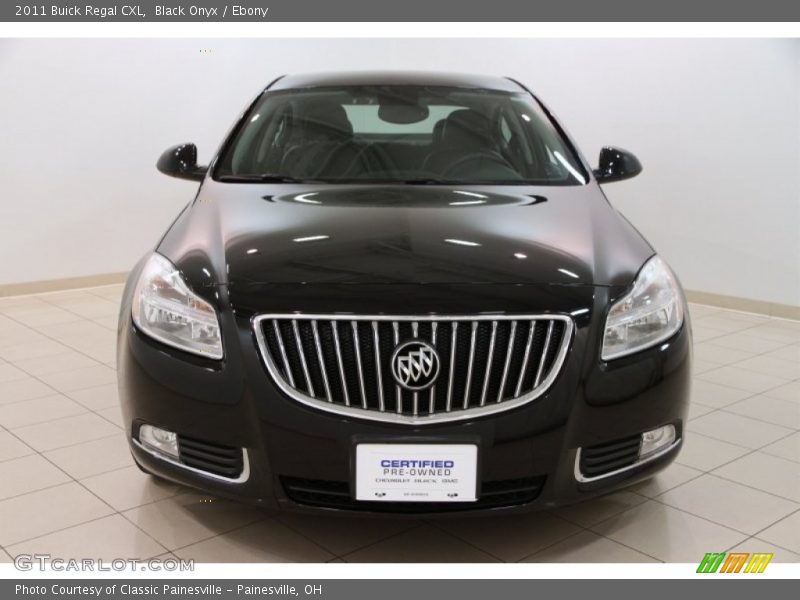 Black Onyx / Ebony 2011 Buick Regal CXL