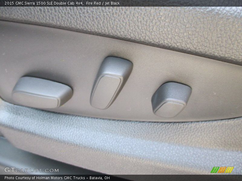 Fire Red / Jet Black 2015 GMC Sierra 1500 SLE Double Cab 4x4