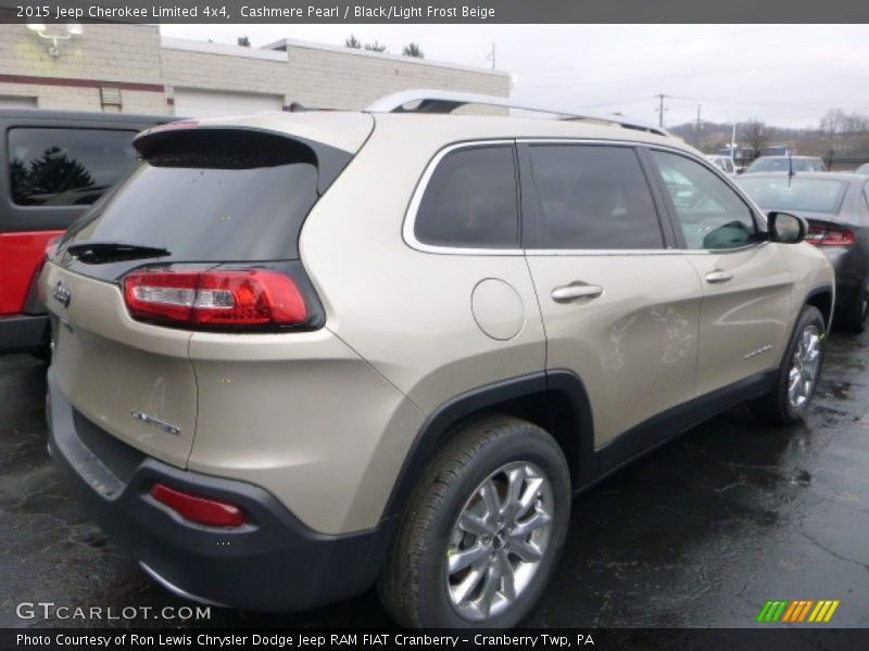  2015 Cherokee Limited 4x4 Cashmere Pearl