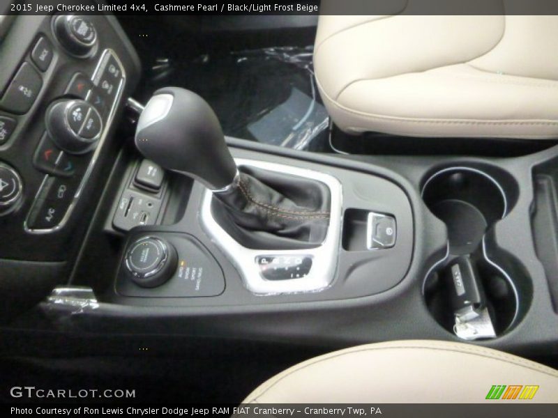  2015 Cherokee Limited 4x4 9 Speed Automatic Shifter