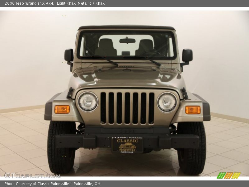 Light Khaki Metallic / Khaki 2006 Jeep Wrangler X 4x4