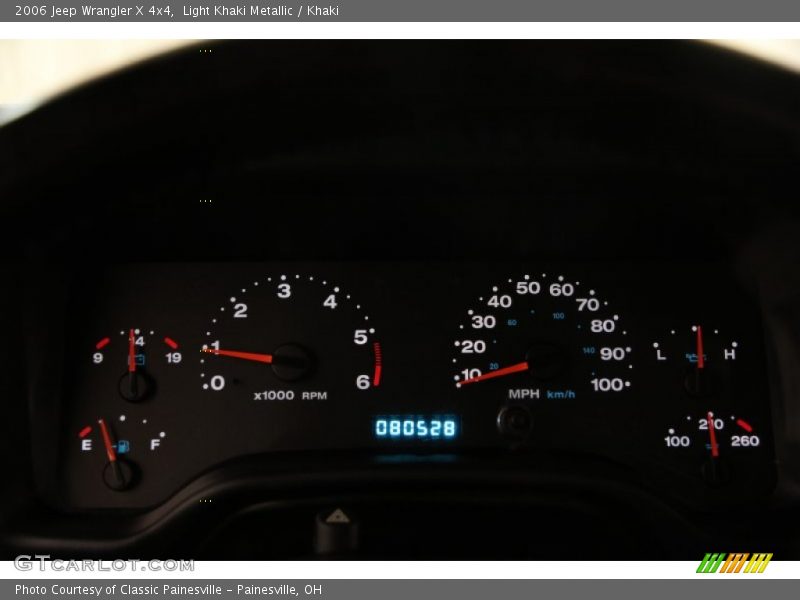 Light Khaki Metallic / Khaki 2006 Jeep Wrangler X 4x4