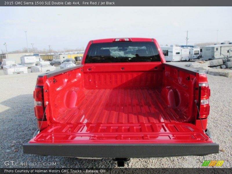 Fire Red / Jet Black 2015 GMC Sierra 1500 SLE Double Cab 4x4