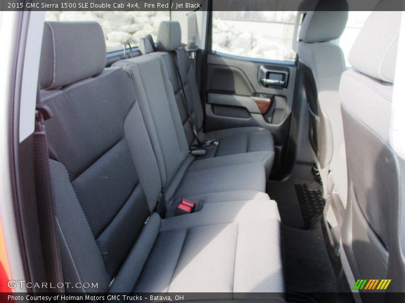 Fire Red / Jet Black 2015 GMC Sierra 1500 SLE Double Cab 4x4