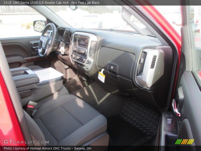 Fire Red / Jet Black 2015 GMC Sierra 1500 SLE Double Cab 4x4