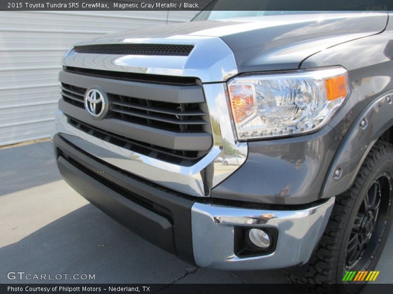 Magnetic Gray Metallic / Black 2015 Toyota Tundra SR5 CrewMax