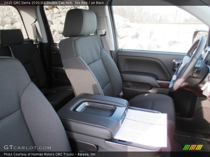 Fire Red / Jet Black 2015 GMC Sierra 1500 SLE Double Cab 4x4
