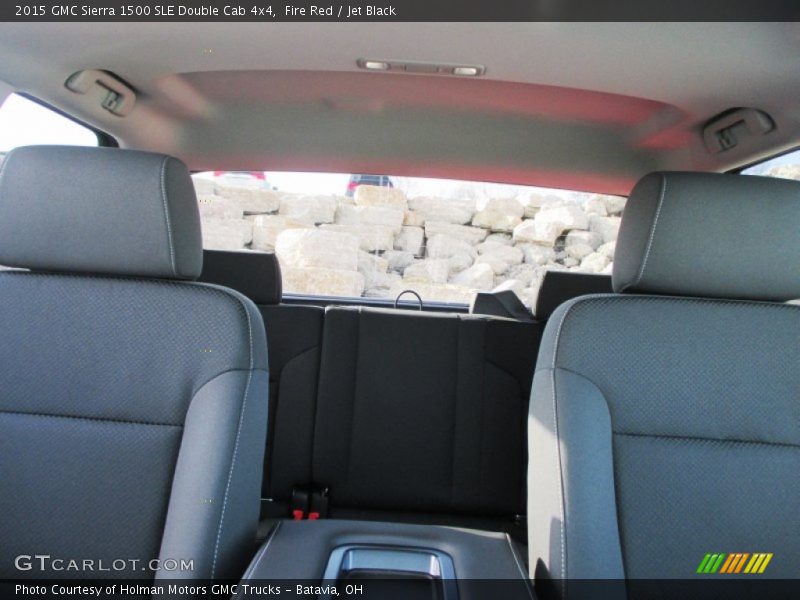 Fire Red / Jet Black 2015 GMC Sierra 1500 SLE Double Cab 4x4