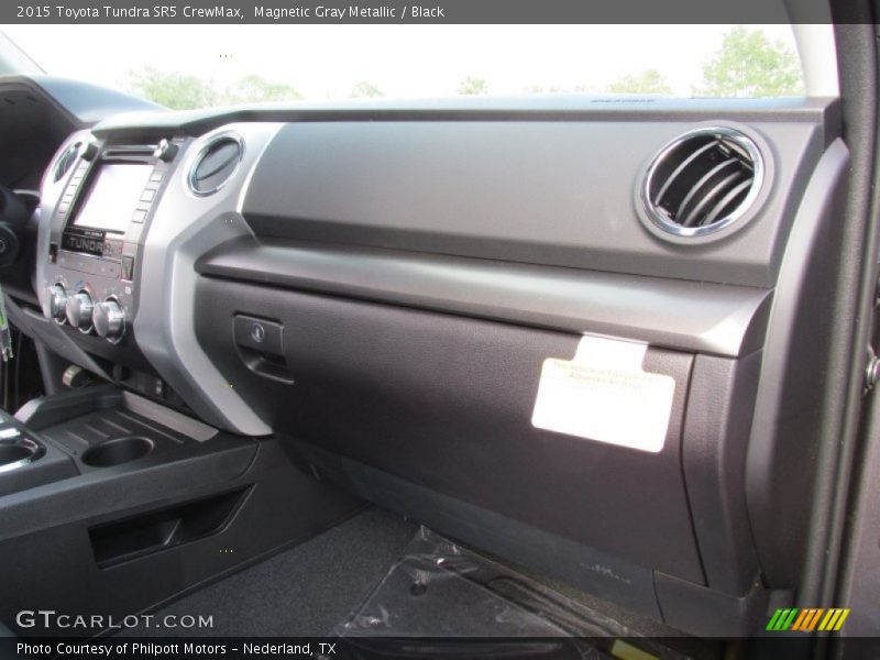 Magnetic Gray Metallic / Black 2015 Toyota Tundra SR5 CrewMax
