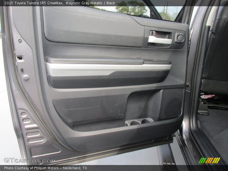 Magnetic Gray Metallic / Black 2015 Toyota Tundra SR5 CrewMax