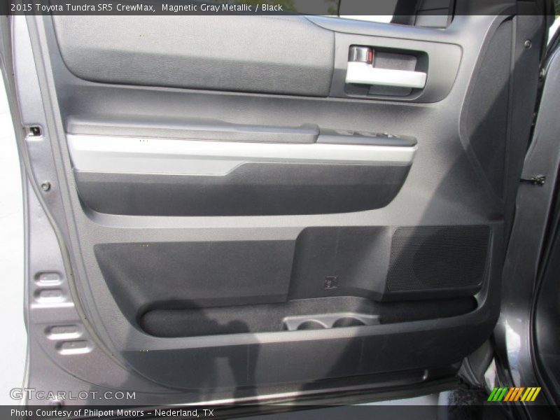 Magnetic Gray Metallic / Black 2015 Toyota Tundra SR5 CrewMax