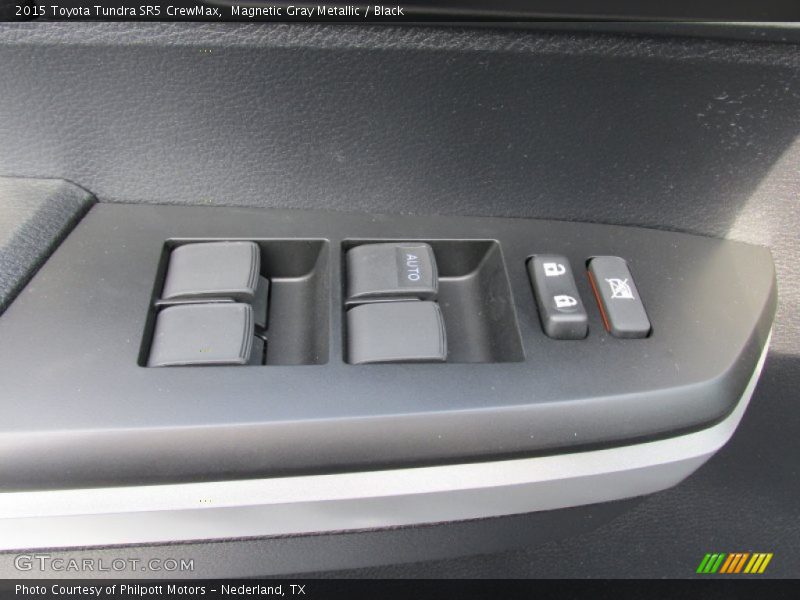 Magnetic Gray Metallic / Black 2015 Toyota Tundra SR5 CrewMax
