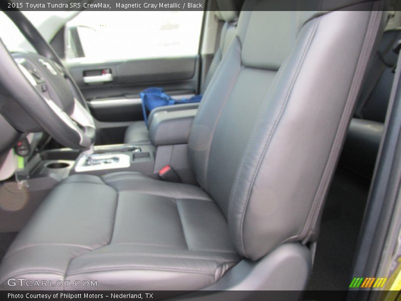 Magnetic Gray Metallic / Black 2015 Toyota Tundra SR5 CrewMax