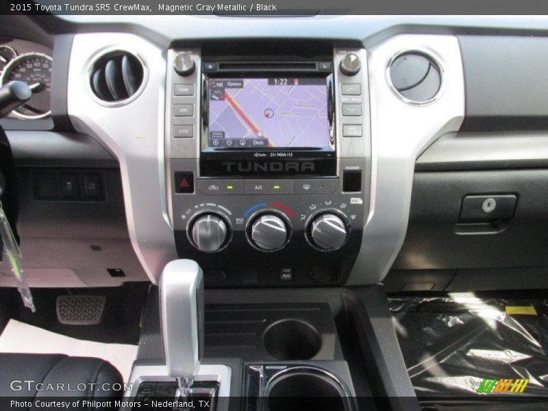 Magnetic Gray Metallic / Black 2015 Toyota Tundra SR5 CrewMax