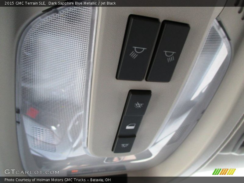 Dark Sapphire Blue Metallic / Jet Black 2015 GMC Terrain SLE