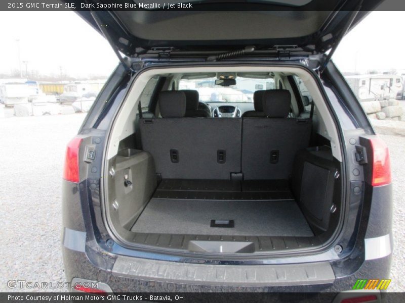 Dark Sapphire Blue Metallic / Jet Black 2015 GMC Terrain SLE