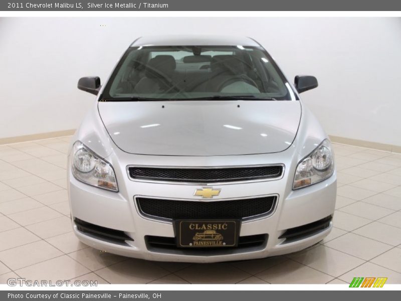 Silver Ice Metallic / Titanium 2011 Chevrolet Malibu LS