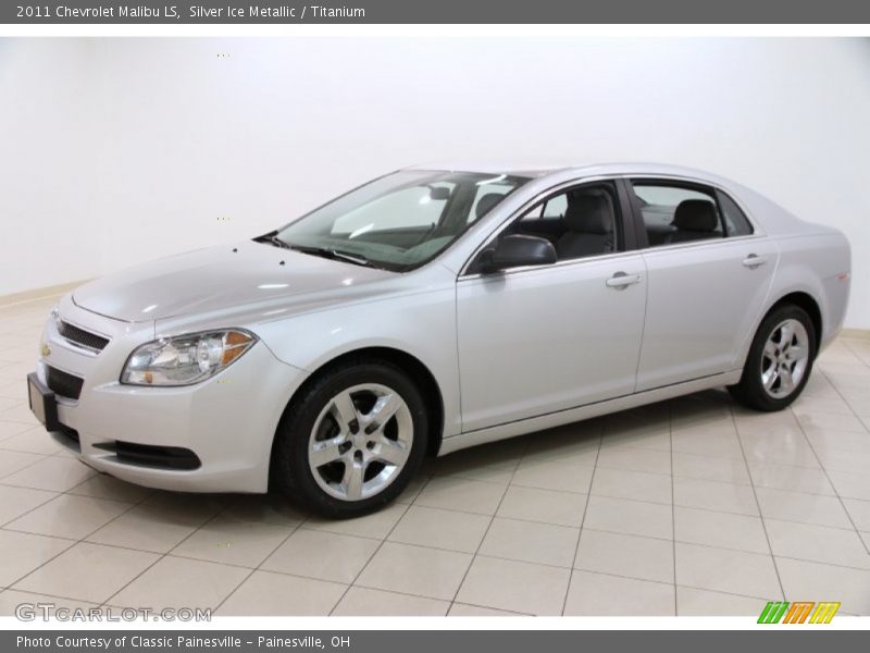 Silver Ice Metallic / Titanium 2011 Chevrolet Malibu LS