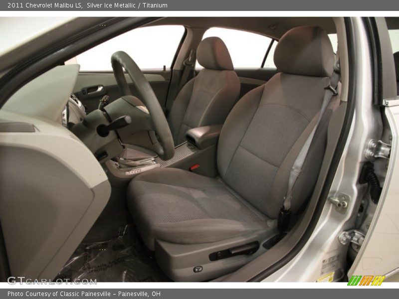Silver Ice Metallic / Titanium 2011 Chevrolet Malibu LS