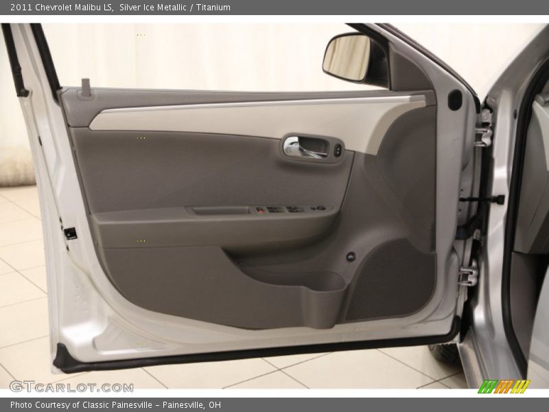 Silver Ice Metallic / Titanium 2011 Chevrolet Malibu LS