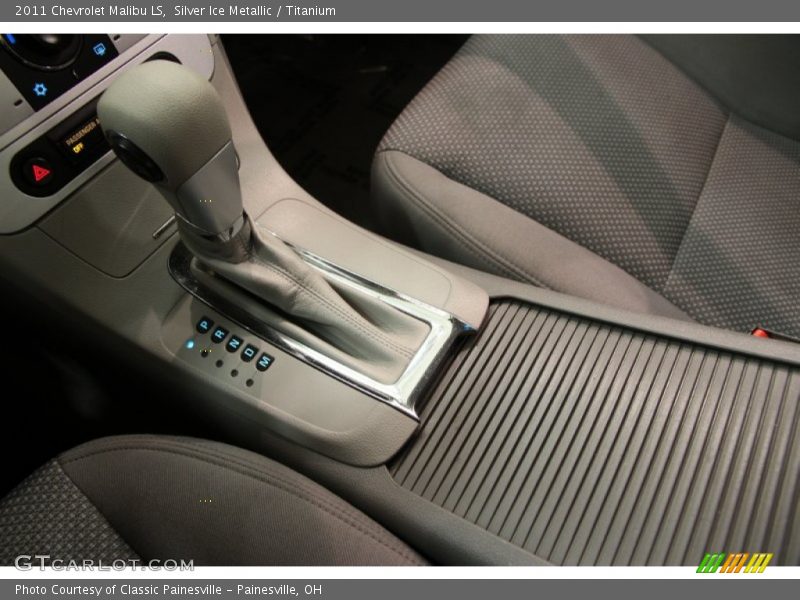Silver Ice Metallic / Titanium 2011 Chevrolet Malibu LS