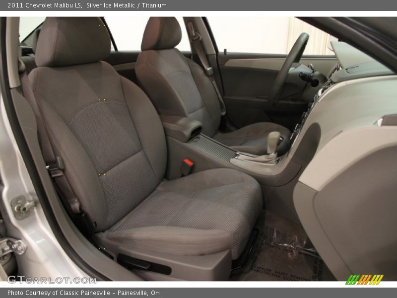 Silver Ice Metallic / Titanium 2011 Chevrolet Malibu LS