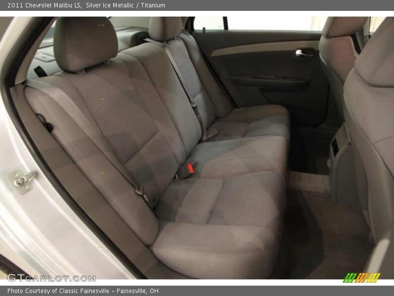 Silver Ice Metallic / Titanium 2011 Chevrolet Malibu LS