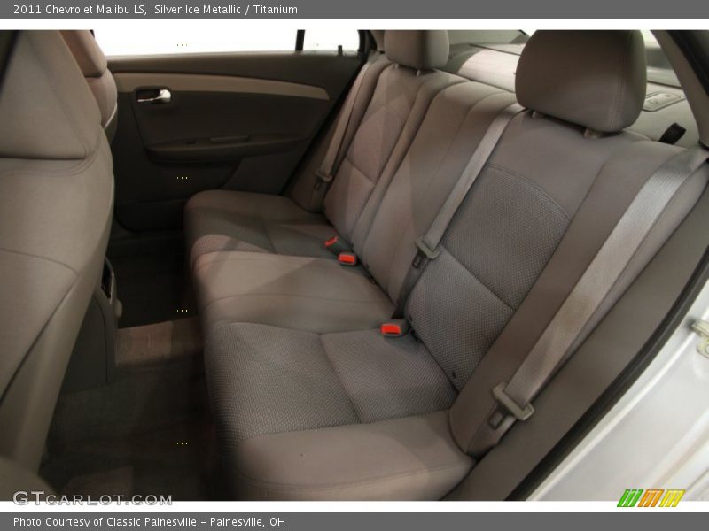 Silver Ice Metallic / Titanium 2011 Chevrolet Malibu LS