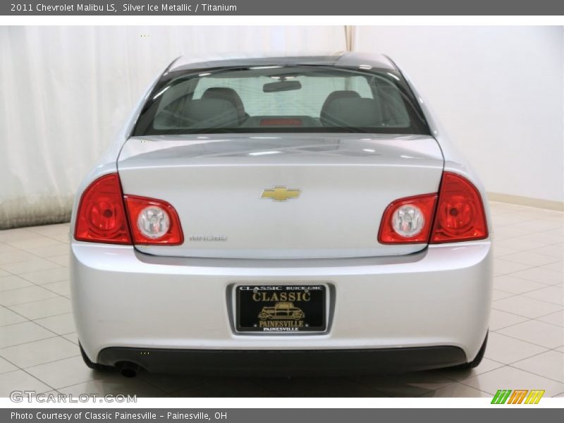Silver Ice Metallic / Titanium 2011 Chevrolet Malibu LS