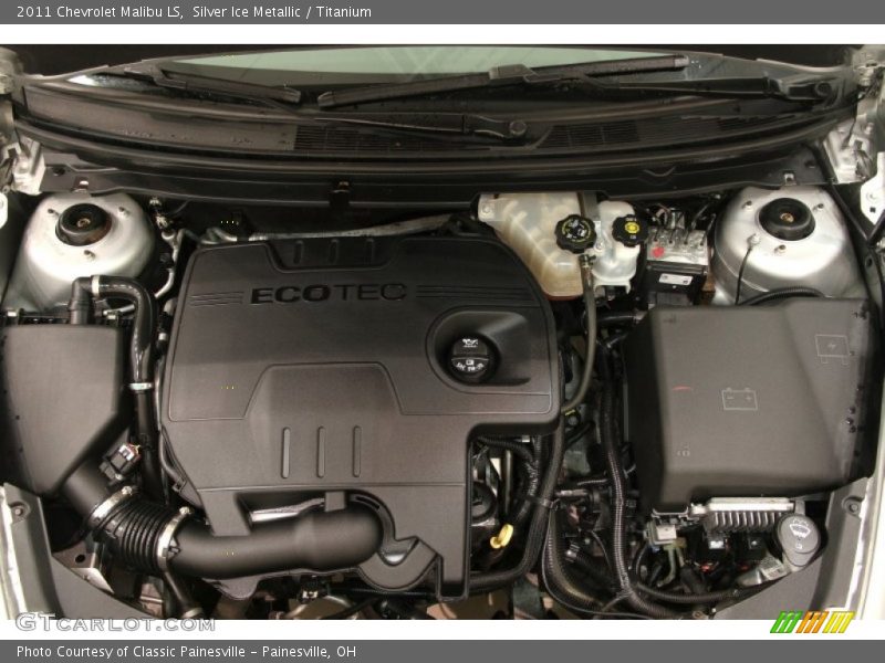 Silver Ice Metallic / Titanium 2011 Chevrolet Malibu LS