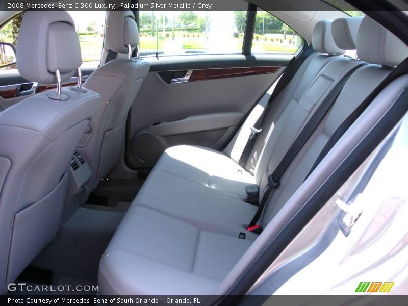Palladium Silver Metallic / Grey 2008 Mercedes-Benz C 300 Luxury