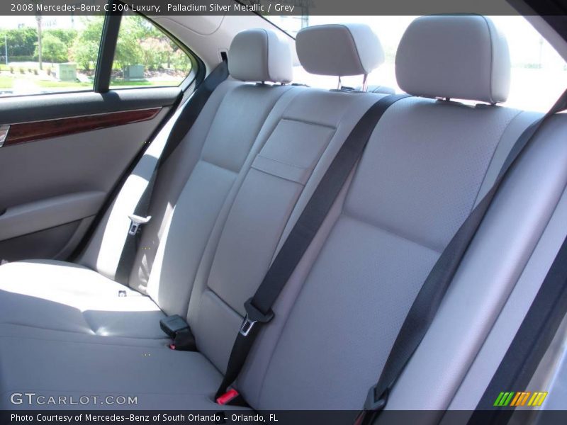 Palladium Silver Metallic / Grey 2008 Mercedes-Benz C 300 Luxury