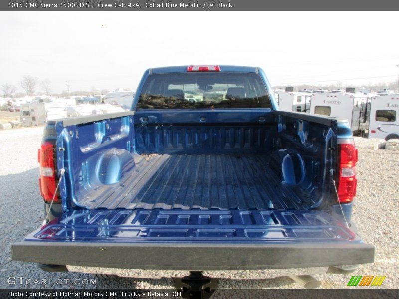 Cobalt Blue Metallic / Jet Black 2015 GMC Sierra 2500HD SLE Crew Cab 4x4