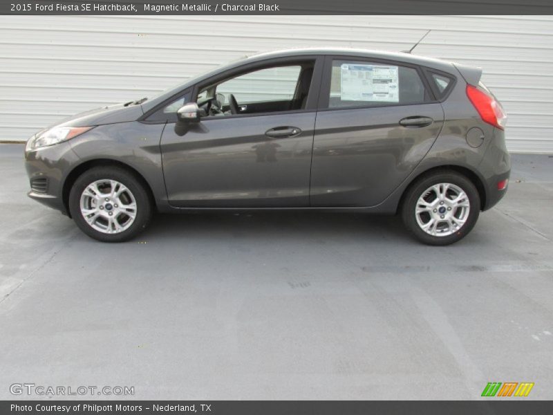  2015 Fiesta SE Hatchback Magnetic Metallic