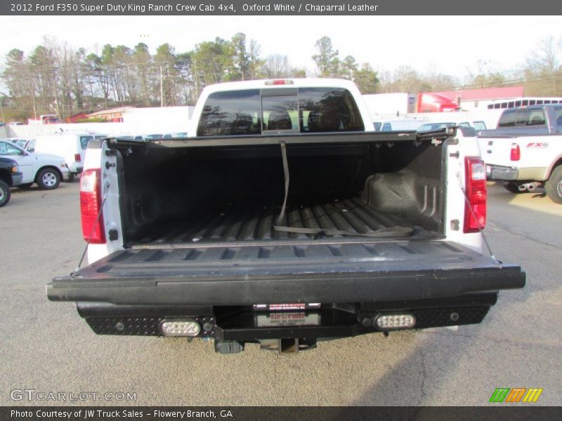 Oxford White / Chaparral Leather 2012 Ford F350 Super Duty King Ranch Crew Cab 4x4