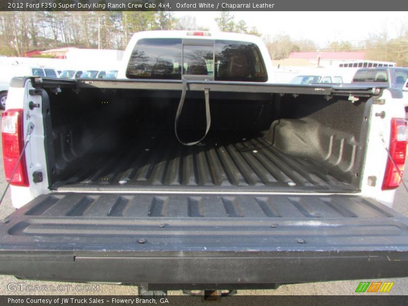 Oxford White / Chaparral Leather 2012 Ford F350 Super Duty King Ranch Crew Cab 4x4