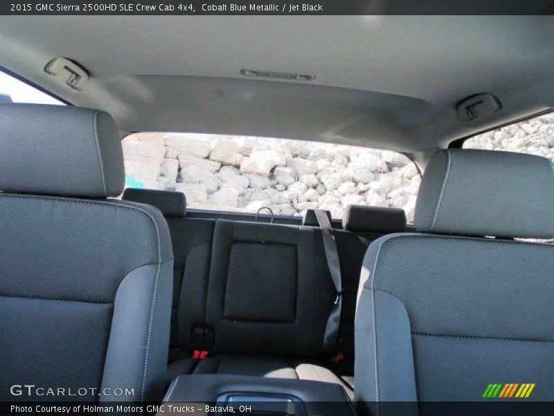 Cobalt Blue Metallic / Jet Black 2015 GMC Sierra 2500HD SLE Crew Cab 4x4