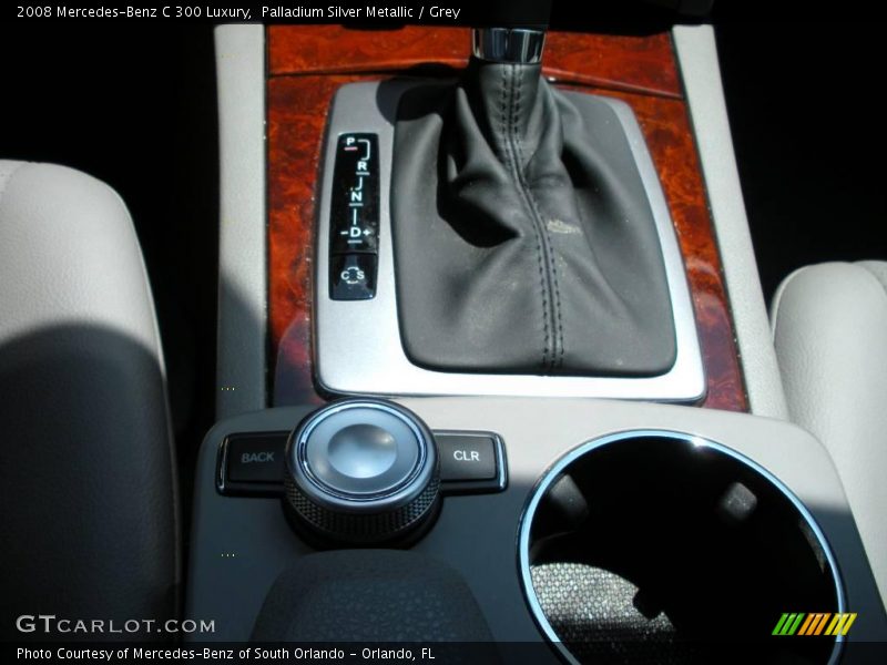 Palladium Silver Metallic / Grey 2008 Mercedes-Benz C 300 Luxury