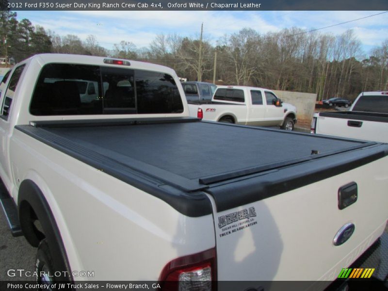 Oxford White / Chaparral Leather 2012 Ford F350 Super Duty King Ranch Crew Cab 4x4
